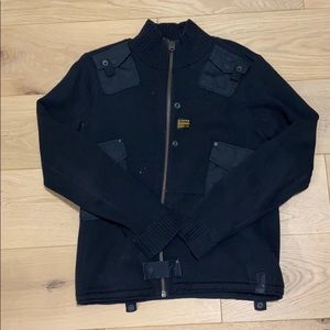 G-Star Raw Fleece Zip Through Sweater